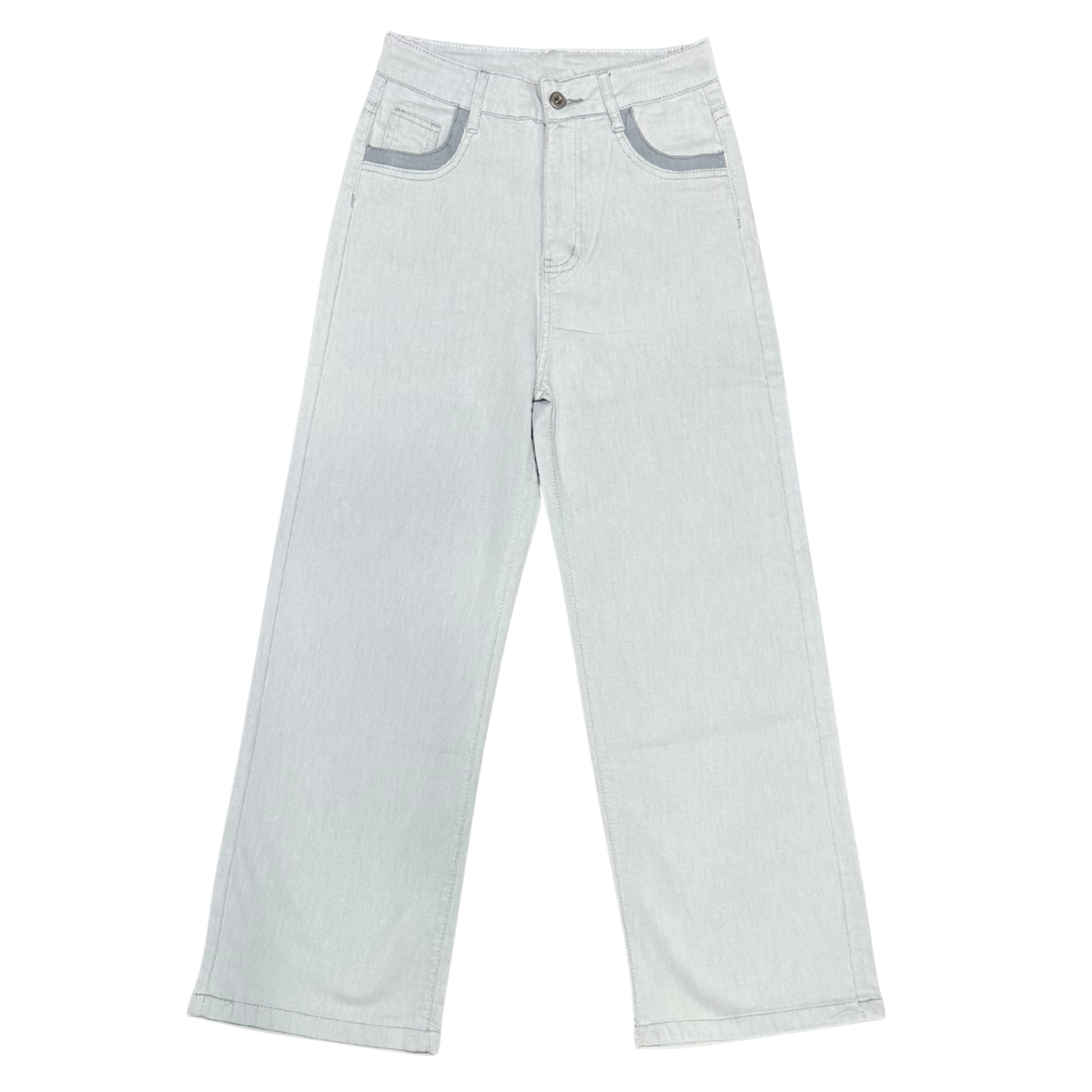Ivory Ease Straight Fit Jeans