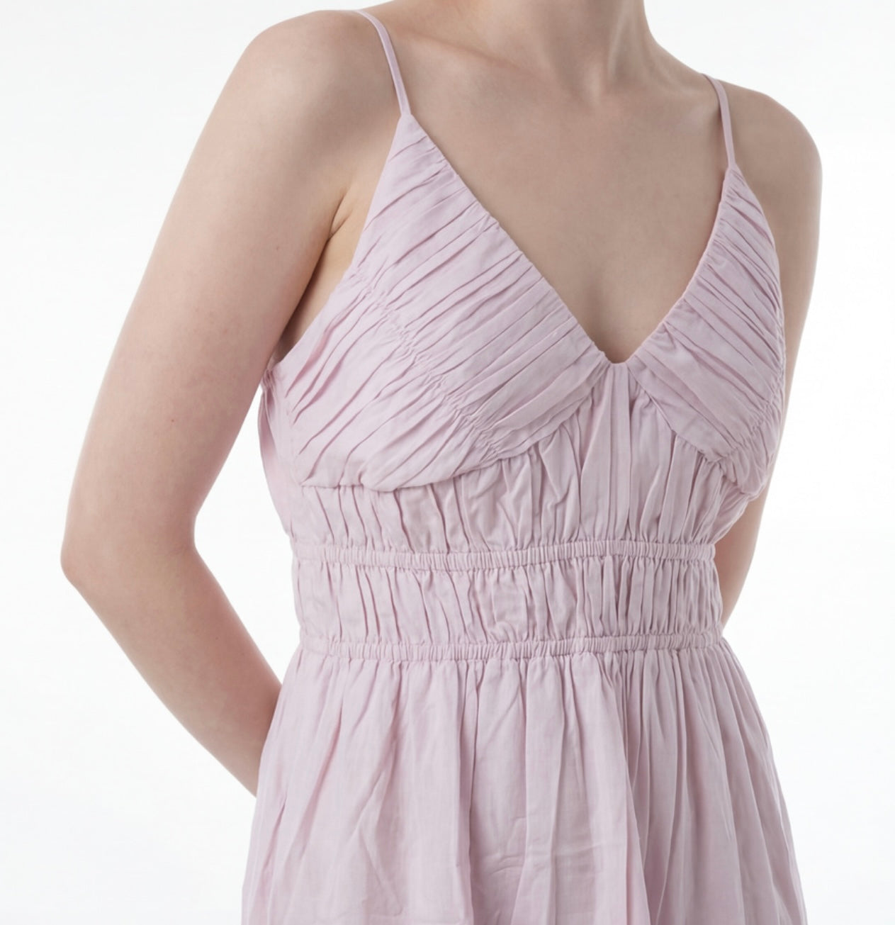 Elysia Smocked Midi Dress