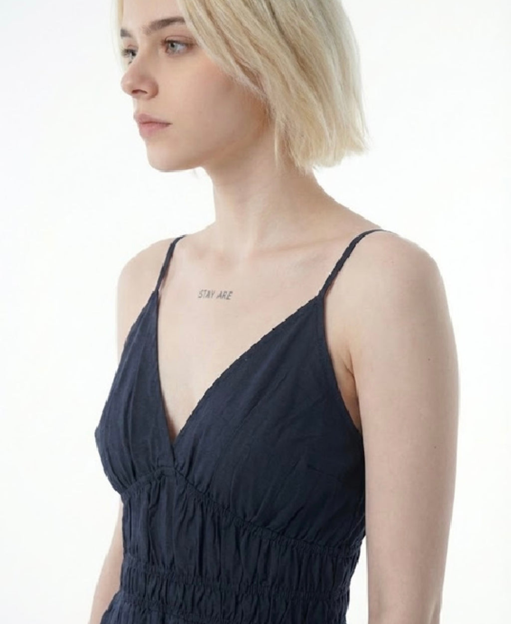 Elysia Smocked Midi Dress