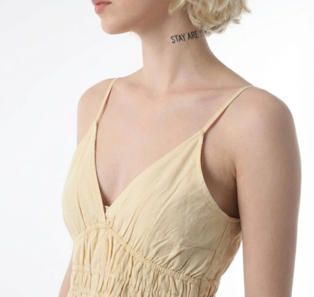 Elysia Smocked Midi Dress