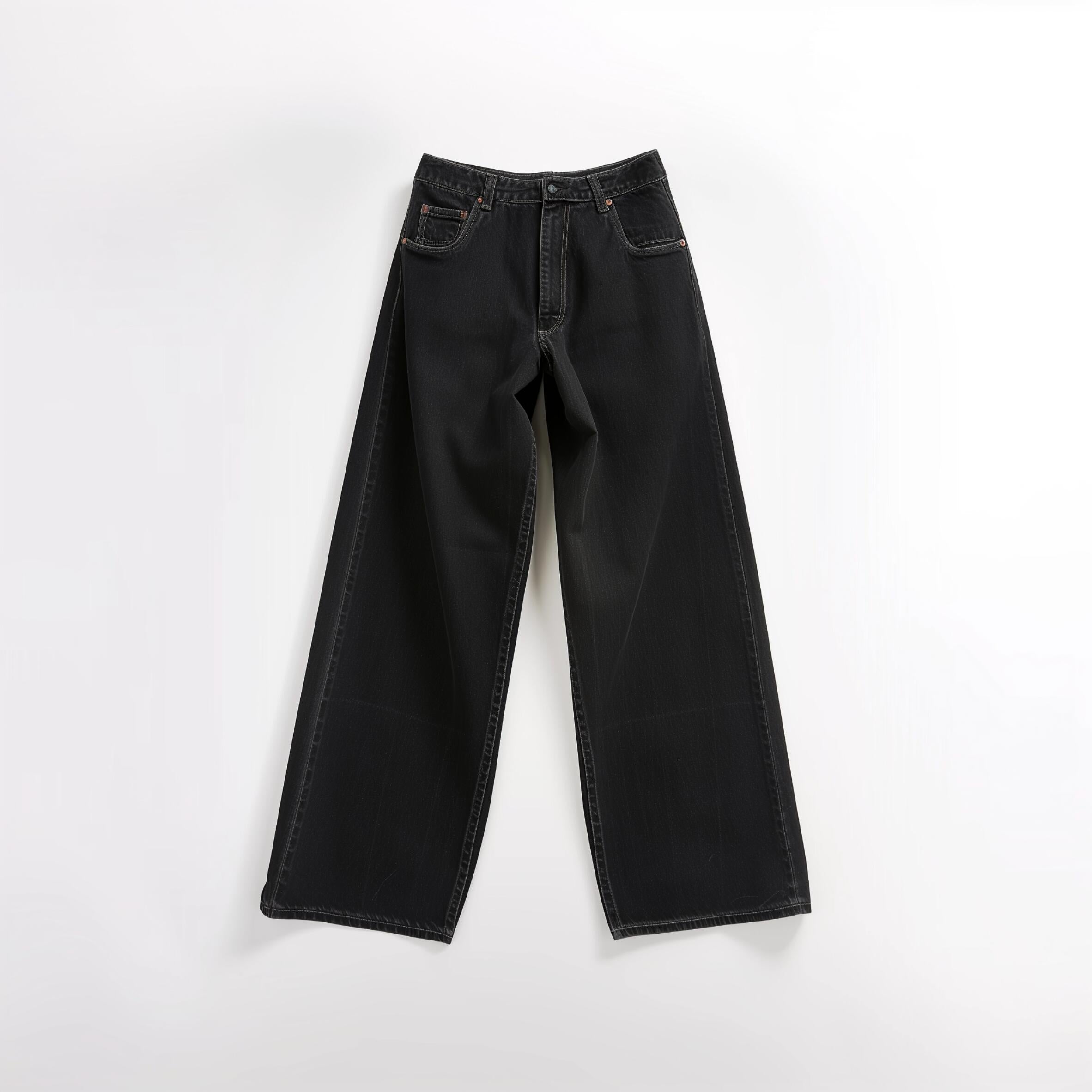 Black colour pants